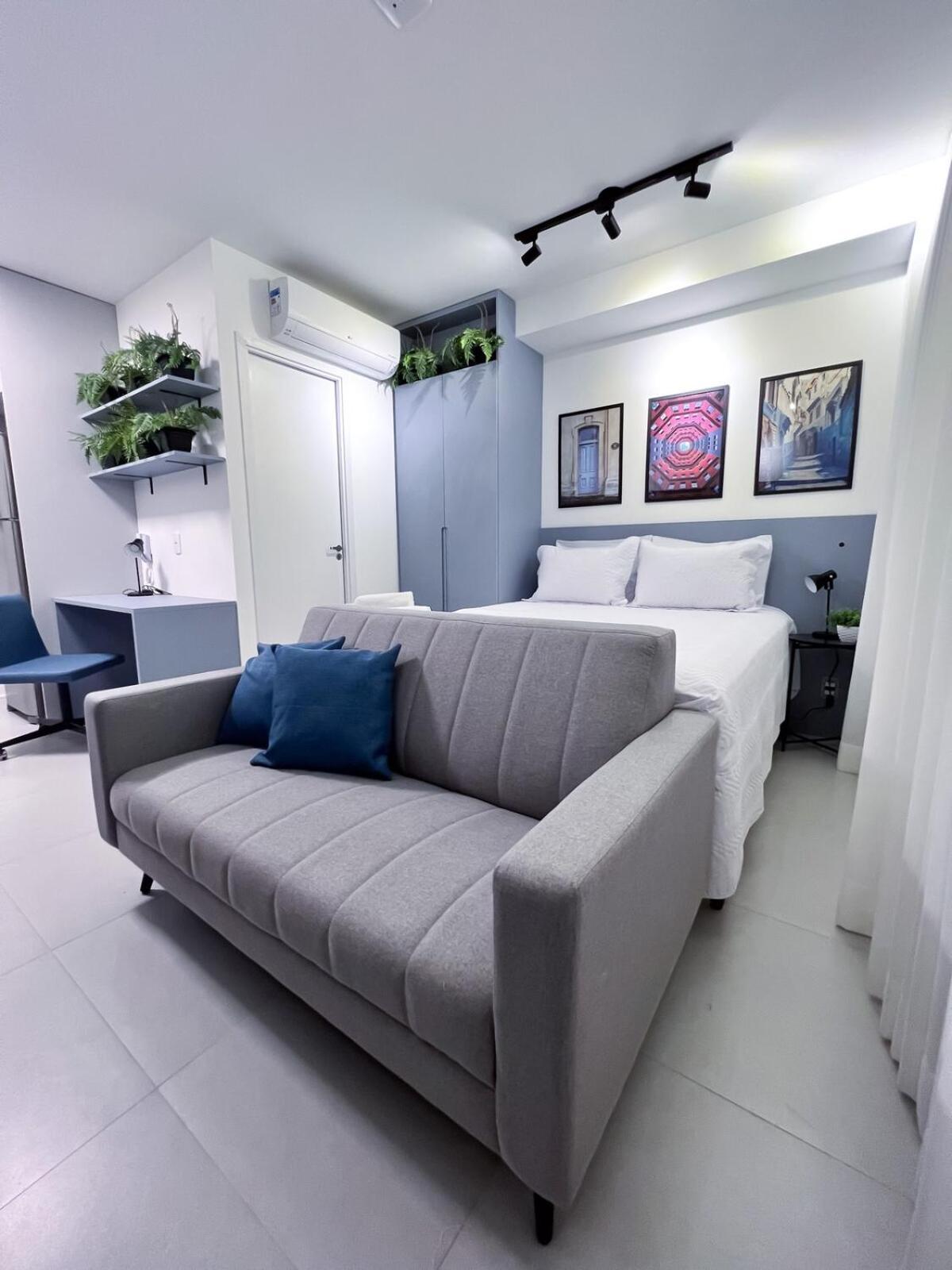Apartamento Loft Blue Door - Novo No Paraiso *