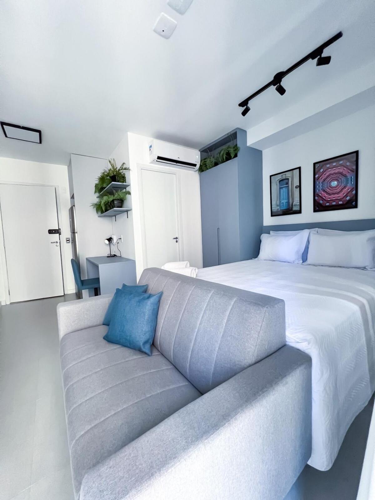 Apartamento Loft Blue Door - Novo No Paraiso