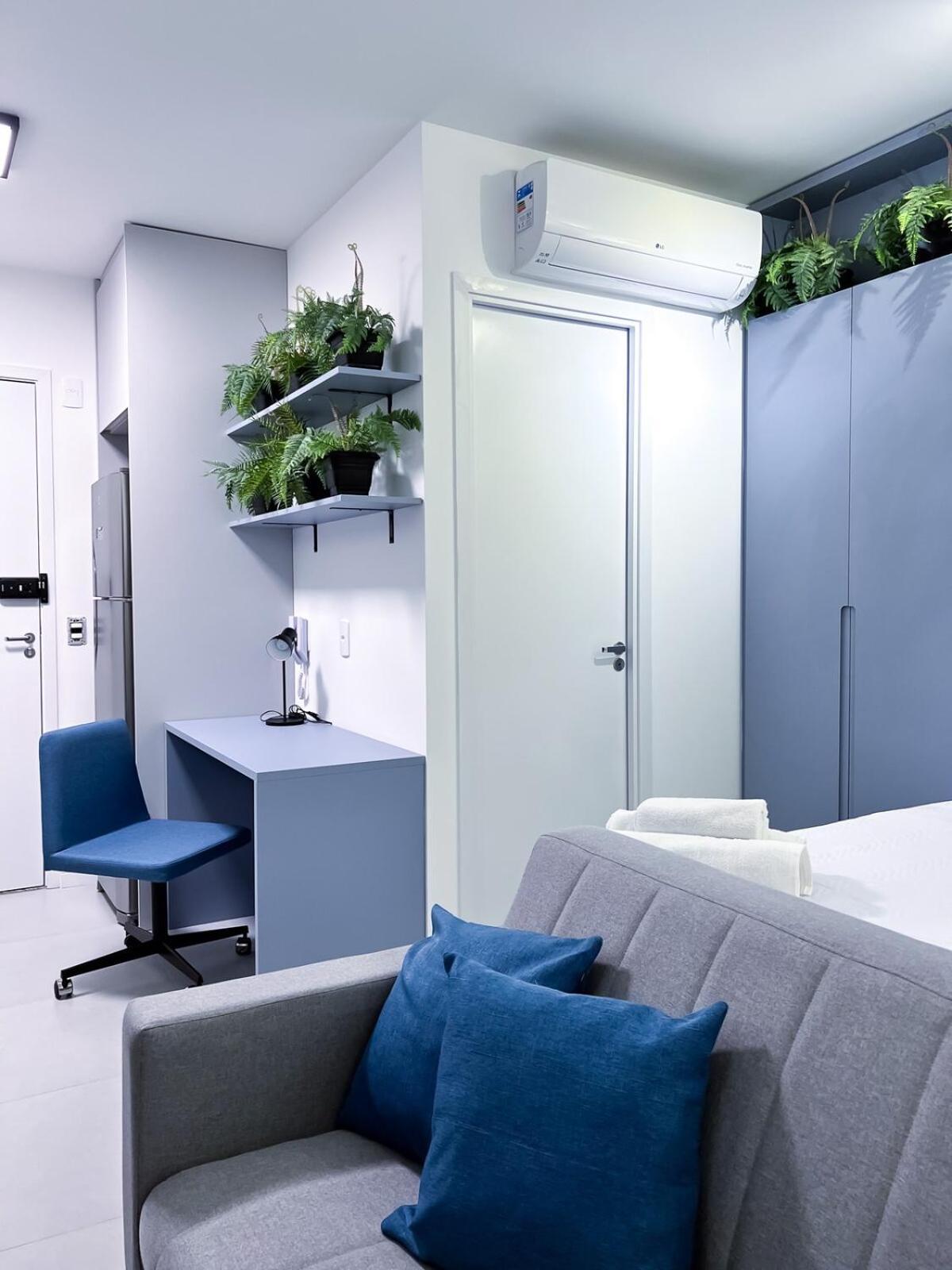 Apartamento Loft Blue Door - Novo No Paraiso *
