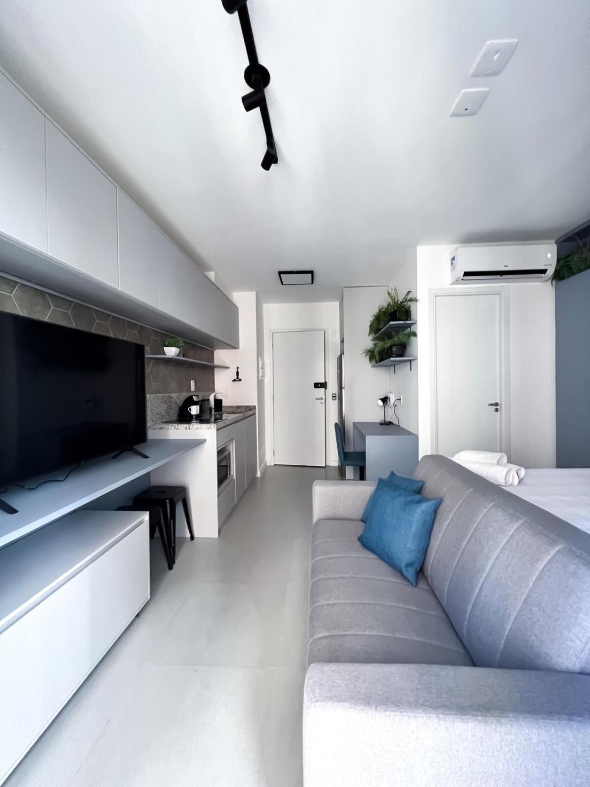 Apartamento Loft Blue Door - Novo No Paraiso *